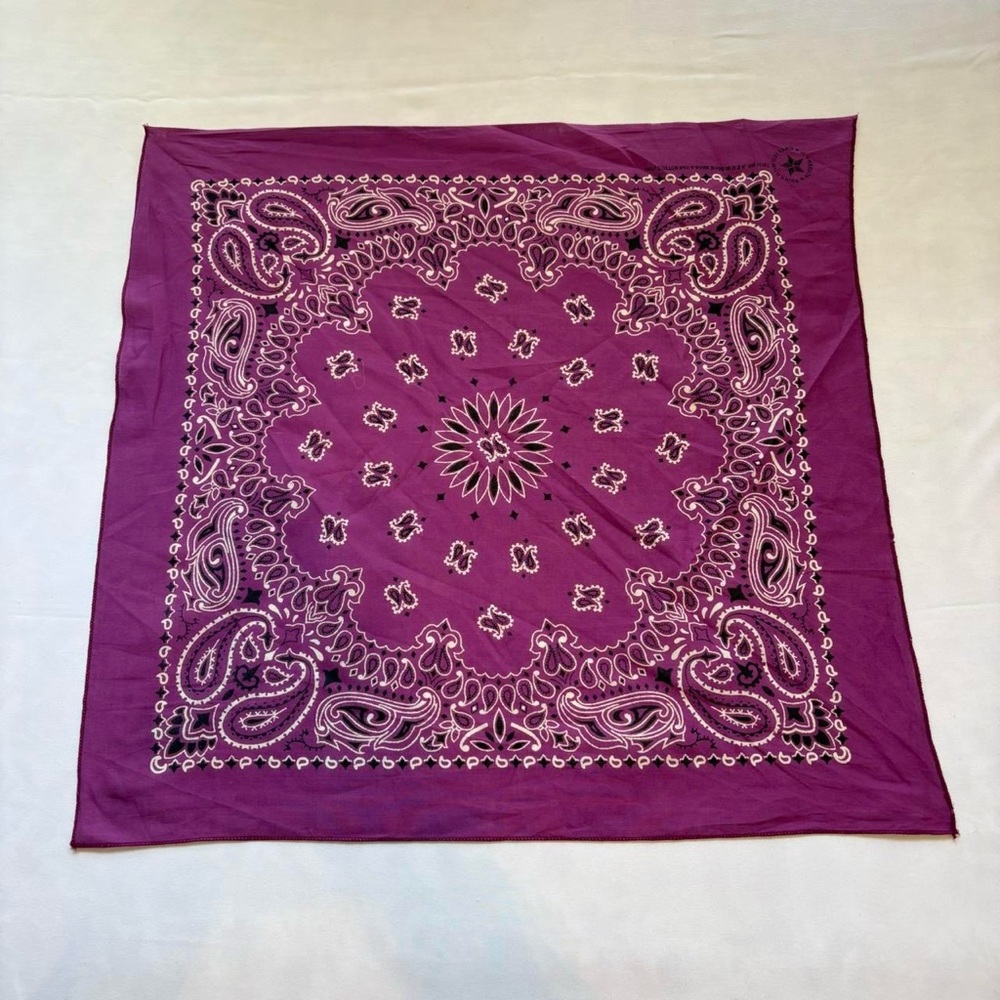 Hav-A-Hank Purple Bandana - Picture 2 of 4